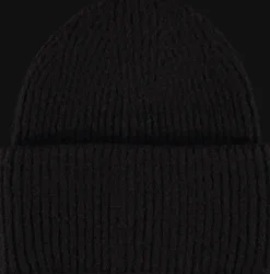 Mössor & Pannband>Everest Outdoor Heavy Knit Beanie BLACK
