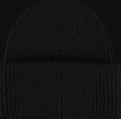 Mössor & Pannband>Everest Outdoor Heavy Knit Beanie BLACK