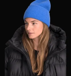 Mössor & Pannband>Everest Outdoor Heavy Knit Beanie AZURE BLUE