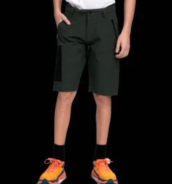 Vandringsshorts|Shorts>Everest Outdoor J Active Shorts DK GREEN