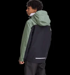 Tunna Jackor|Regnjackor>Everest Outdoor J Allround Jacket KHAKI GREEN/BLACK
