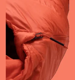 Sovsäckar>Everest Outdoor J Base Camp 400 DARK ORANGE/BLACK