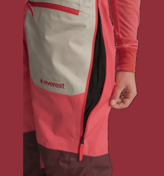 Skidbyxor>Everest Outdoor J Freeride Pt PINK MULTI