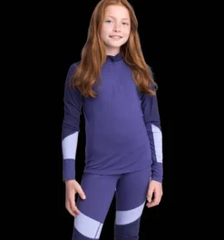 Underställ|Underställ>Everest Outdoor J High Uw Sht BLUE PURPLE