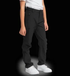 Vandringsbyxor|Vandringsbyxor>Everest Outdoor J Lt Softshell Pnt BLACK