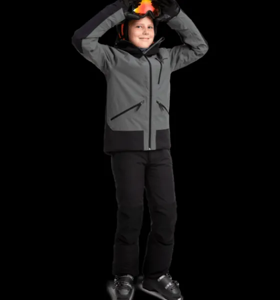 Skidbyxor>Everest Outdoor J Softshell Slim Pant BLACK