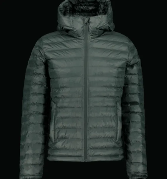 Varma Jackor|Tunna Jackor>Everest Outdoor M Liner Hood Jacket DK GREEN