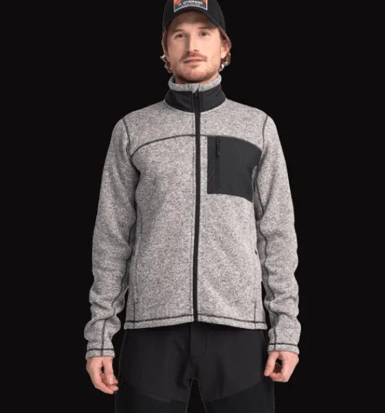 Tröjor & T-Shirts|Tröjor>Everest Outdoor M Samson Sht GREY MELANGE