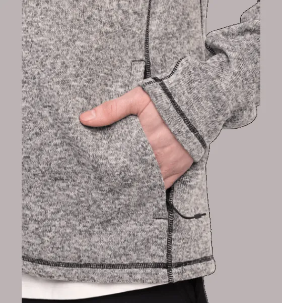 Tröjor & T-Shirts|Tröjor>Everest Outdoor M Samson Sht GREY MELANGE