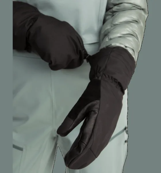 Handskar & Vantar|Skidhandskar>Everest Outdoor U Alp Shell Mitten BLACK