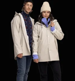 Regnjackor|Tunna Jackor>Everest Outdoor U Rain Coat 2 WHEAT