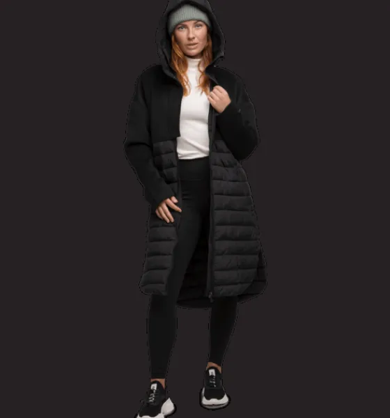 Varma jackor|Tunna jackor>Everest Outdoor W Edith Coat BLACK