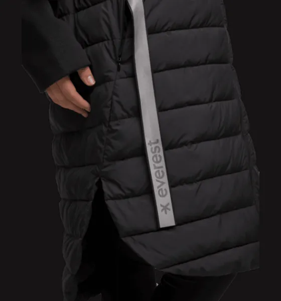 Varma jackor|Tunna jackor>Everest Outdoor W Edith Coat BLACK