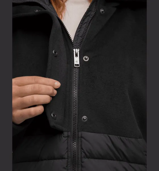 Varma jackor|Tunna jackor>Everest Outdoor W Edith Coat BLACK