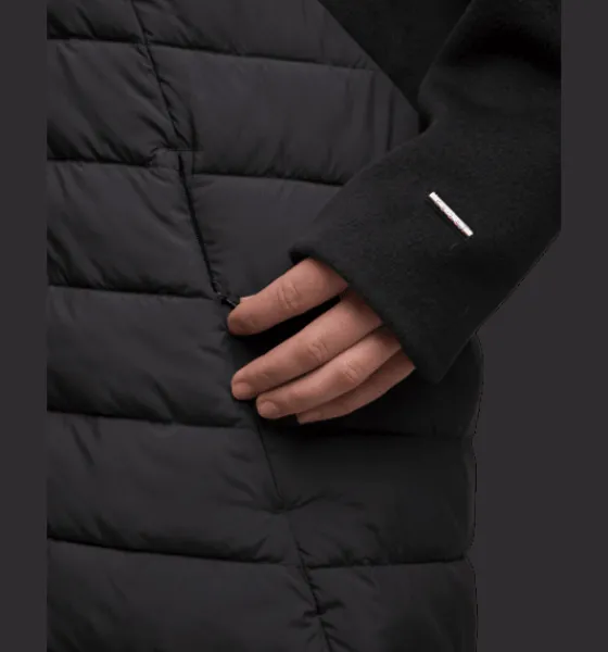 Varma jackor|Tunna jackor>Everest Outdoor W Edith Coat BLACK