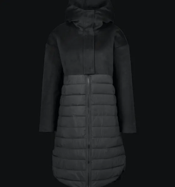 Varma jackor|Tunna jackor>Everest Outdoor W Edith Coat BLACK