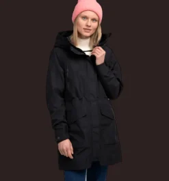 Tunna jackor|Skaljackor>Everest Outdoor W Function Parka BLACK