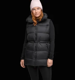 Västar>Everest Outdoor W Gamila Mid Vest BLACK