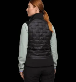 Västar>Everest Outdoor W Hybrid Vest BLACK