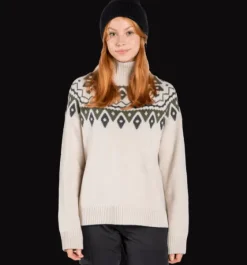 Tröjor & T-Shirts>Everest Outdoor W Knitted Sht OFFWHITE