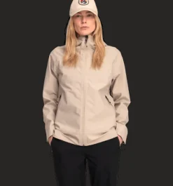 Skaljackor|Tunna jackor>Everest Outdoor W 2.5-l Shell Jkt DK KHAKI