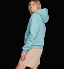 Tröjor & T-Shirts|Tröjor>Everest Outdoor W Recline Hood ARCTIC AQUA